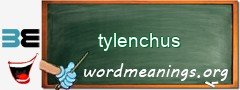 WordMeaning blackboard for tylenchus